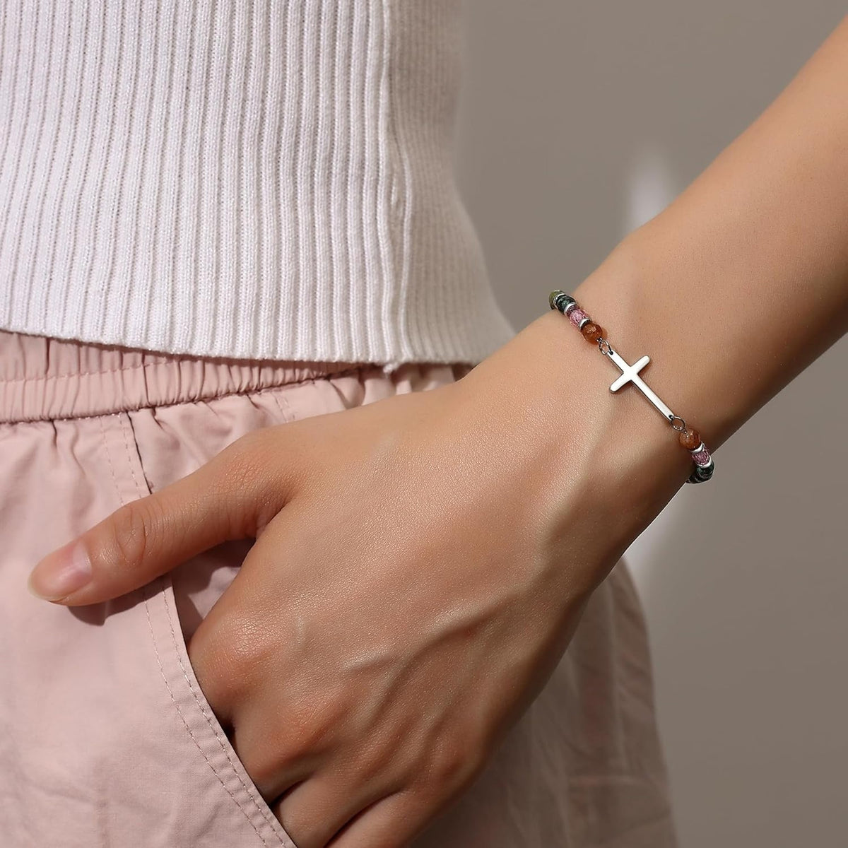 Xiniss To My Friend faith bracelet gift box